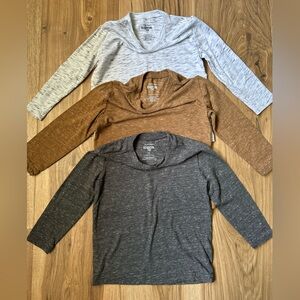 Jumping Beans Essential Long Sleeve Tees Bundle of 3